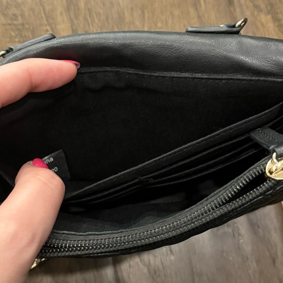 Guess Leather Mini Quilted Crossbody - Picture 6 of 10